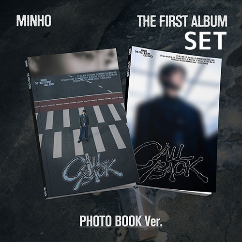 2種セット] 韓国音楽 SHINeeのミンホ - 1集 「CALL BACK」 Photo Book