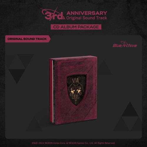 韓国音楽 ブルーアーカイブ -Blue Archive- 3周年記念 OST (2CD+フォト
