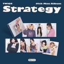 [初回限定特典] 韓国音楽 TWICE (トゥワイス) - 14thミニアルバム 「STRATEGY」 Step4 Ver. (ランダム発送/CD+フォトブック24P+フォトカード1種+ステッカー1種