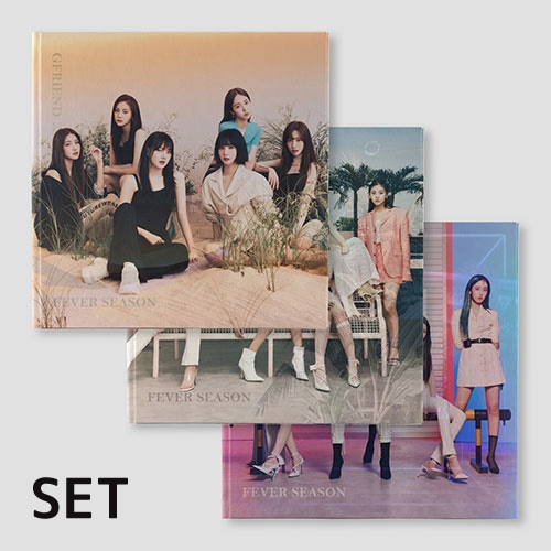 新品　GFRIEND FEVER SEASON 7thミニアルバム3種 再発売/3種セット] 韓国音楽 GFRIEND (ジーフレンド) - 7thミニ