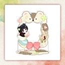 [特典贈呈] 韓国キャラクターグッズ 「皇帝の子供を隠す方法」 公式グッズ フォトカードスタンド|WEBTOON|キャラクターグッズ