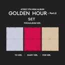 [3�糧�å�] �ڹ񲻳� ATEEZ (�����ƥ�����) - 11th �ߥ˥���Х� ��GOLDEN HOUR : Part.2�� Poca Album (QR������1��+���᡼��������1��+�ե��ȥ�����A1��+�ե��ȥ�����Z1��+���ƥå���2��)