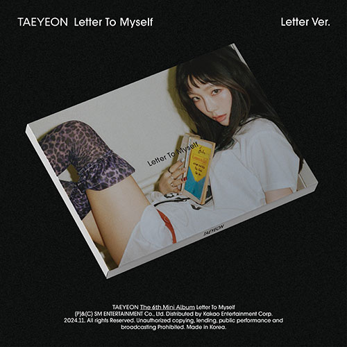 韓国音楽 少女時代のテヨン - 6thミニアルバム 「Letter To Myself