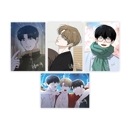 [特典贈呈] 韓国キャラクターグッズ 「All for Me 全部与える男」 公式グッズ A5 イラスト色紙 4種セット