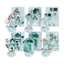 （先払いのみ）韓国キャラクターグッズ 「ALIEN STAGE エイリアン・ステージ」 公式グッズ ANAKT GARDEN COLLECTION アクリルスタンド (6種1択)