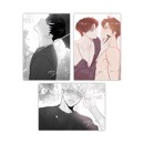 [特典贈呈] 韓国キャラクターグッズ 「ZEC作家展」 公式グッズ 恋スル少年 A5 イラスト色紙 3種セット