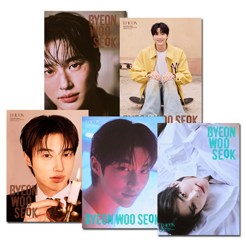 5種セット] 韓国スター写真集 DICON ISSUE N.23 BYEON WOO SEOK ピョン