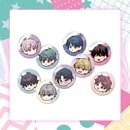 [まとめ買い割引/特典贈呈] 韓国キャラクターグッズ 「住みこみ強盗にはご用心!＆二人のマーブリング」 公式グッズ イラスト 缶バッジ 1種 [ランダム]