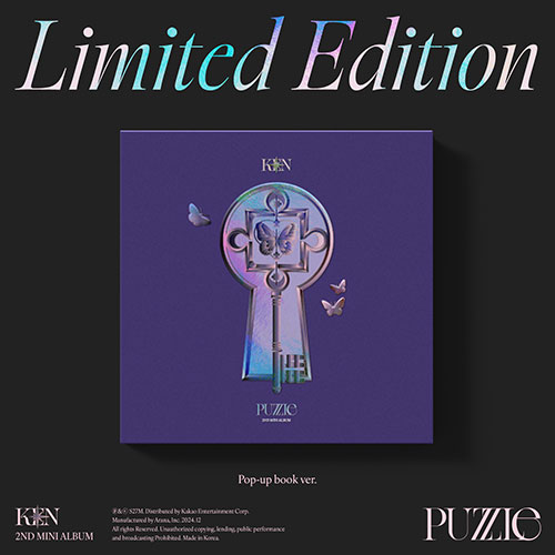 CLC 2ndミニアルバム Qusetion 韓国盤 CD 韓国音楽 VIXXのケン - 2nd ミニアルバム 「PUZZLE」 Pop-up book Ver