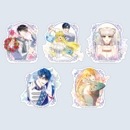 （先払いのみ）韓国キャラクターグッズ 「悪役の完璧なエンディングプラン」 公式グッズ リムーバブルステッカー 5種セット