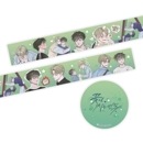 韓国キャラクターグッズ 「花が散る池」 公式グッズ グリッター マスキングテープ