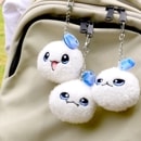 （先払いのみ）韓国キャラクターグッズ 「ビギナーなのに強すぎる！」 公式グッズ ポポイ ぬいぐるみ キーリング (3種1択)