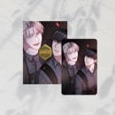 （先払いのみ）韓国キャラクターグッズ 「PROFUNDIS : プロフンディス」 公式グッズ メタルバッジ セット