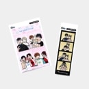 （先払いのみ）韓国キャラクターグッズ 「家がない！」 公式グッズ 4カットフォト (2種1択)|WEBTOON|キャラクターグッズ