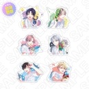 （先払いのみ）キャラクターグッズ 「誰か夢だと言ってくれ」 公式グッズ ビックステッカー summer ver. [韓国限定] (6種1択)