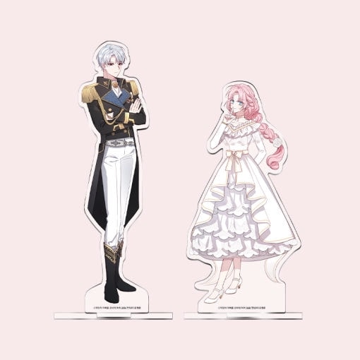 悪党のお父様、私と結婚してください アクスタ アクリルスタンド 韓国 コミック グッズ『悪党のお父様、私と結婚してください