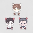 （先払いのみ）韓国キャラクターグッズ 「砕け散った愛の形」 公式グッズ SD アクリルブロック (3種1択)