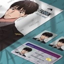 （先払いのみ）韓国キャラクターグッズ 「PASSION パッション」 公式グッズ UNHRDO チョン・テウィ 身分証＆証明写真SET