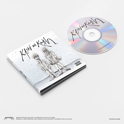 韓国音楽 KOR KASH & Ian Ka$h - 1集 「KASH on Ka$h」 (CD+歌詞