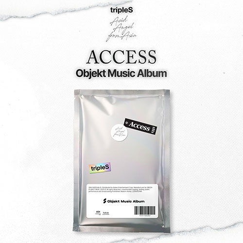 韓国音楽 tripleSのAcid Angel from Asia - EP 「ACCESS」 Objekt
