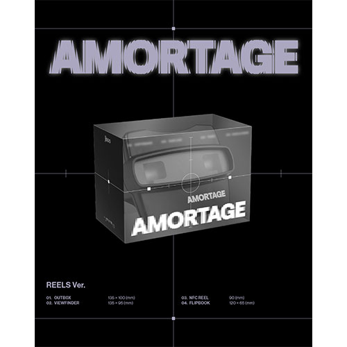 韓国音楽 BLACKPINKのジス - ミニアルバム 「AMORTAGE」 REELS Ver