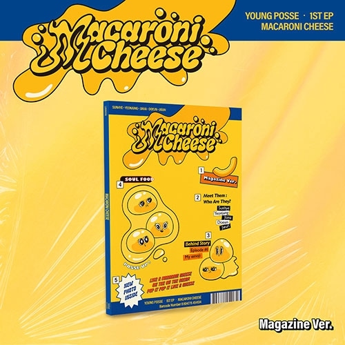 ڹ񲻳 YOUNG POSSE (󥰥ѥ) - 1st EP MACARONI CHEESE Magazine Ver. (CD+եȥ֥å92P+եȥ1)