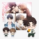 （先払いのみ）韓国キャラクターグッズ 「不可抗力な恋愛事情」 公式グッズ SD ミニピックセット (2種1択)
