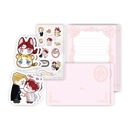 [特典贈呈] 韓国キャラクターグッズ 「Perle パール」 公式グッズ ステッカー＆レターペーパーセット