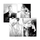 [特典贈呈] 韓国キャラクターグッズ 「Perle パール」 公式グッズ A5 イラスト色紙 4種セット