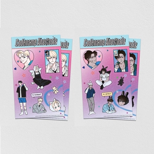 ★白猫屋さま専用ページ★ 韓国ステッカー メンズのみ まとめ売り‼️ サンリオ×ネコムネandシバ キティタフステッカー | AM☆BASE