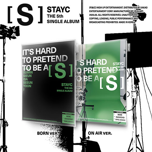 2種セット] 韓国音楽 STAYC (ステイシー) - シングル5集 [S