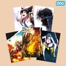 （先払いのみ）韓国キャラクターグッズ 「サムライ神剣」 公式グッズ フォトカード 5種セット Vol.1
