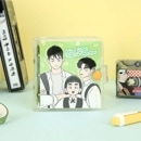 （先払いのみ）韓国キャラクターグッズ 「世紀末青リンゴ学習塾」 公式グッズ 3穴 ノート