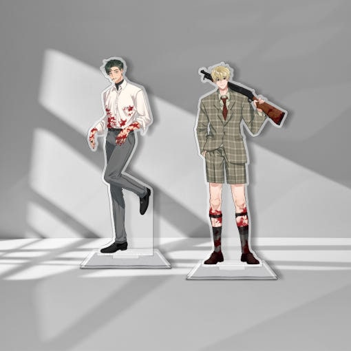 未開封　韓国BL PASSION アクリルスタンドとブロックまとめセット 先払いのみ）韓国キャラクターグッズ 「歩かない足」 公式グッズ