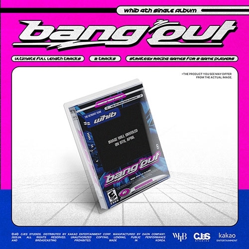 韓国音楽 WHIB (フィブ) - 4th シングル 「BANG OUT」 | CD 男性