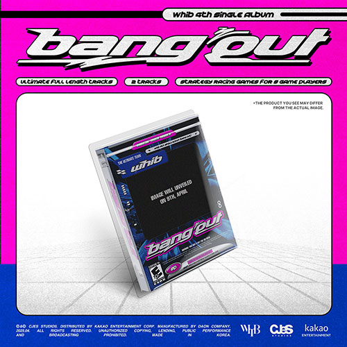 韓国音楽 WHIB (フィブ) - 4th シングル 「BANG OUT」 | CD 男性 