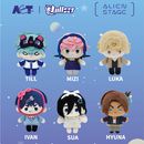 [6種セット] 韓国キャラクターグッズ 「ALIEN STAGE X AET X Nullset」 公式グッズ ぬいぐるみ キーリング SET (予約 発売日：2025.04.30以後)