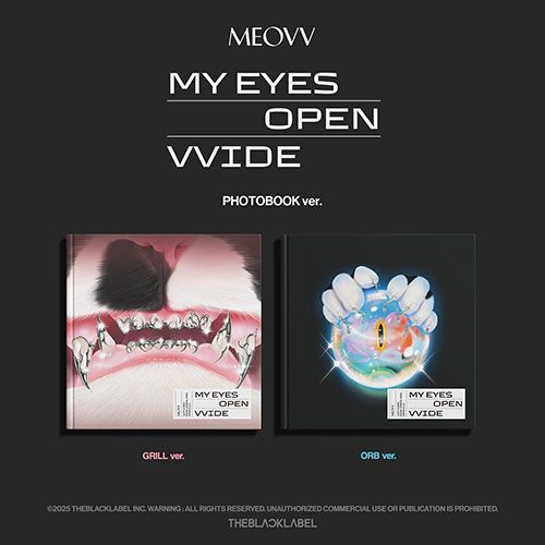 韓国音楽 MEOVV (ミヤオ) - 1st EP 「MY EYES OPEN VVIDE」 PHOTOBOOK