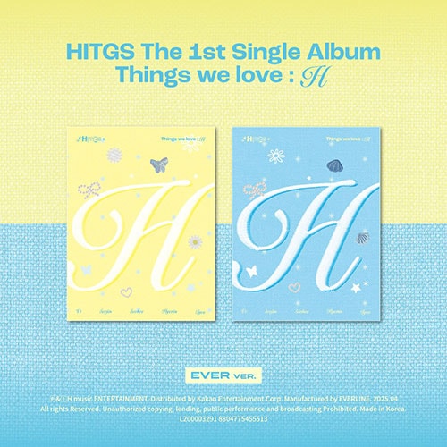 2種セット] 韓国音楽 HITGS (ヒッジス) - 1st シングル 「Things