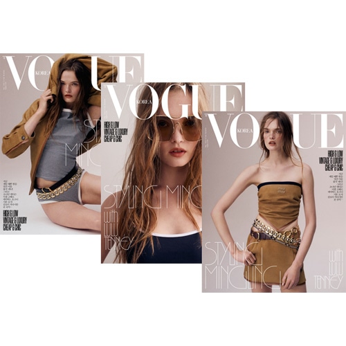 大学 兄弟割引 韓国女性雑誌 VOGUE (ヴォーグ) 2025年 5月号 (表紙ランダム発送 アート/エンタメ/ホビー