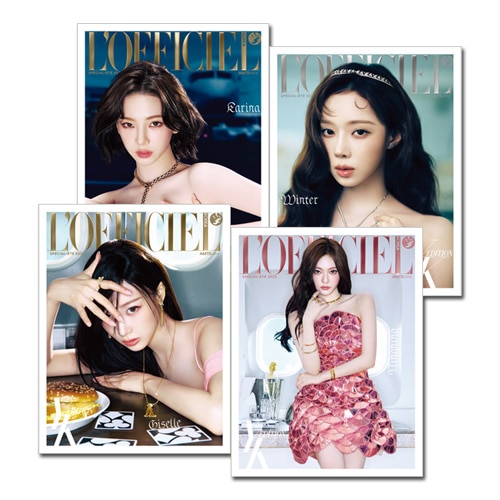 4種セット] 韓国女性雑誌 L'OFFICIEL Femmes YK EDITION 2025年 夏