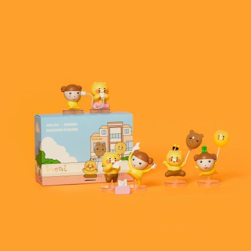 麻雀　クマ　かわいい　黄色　イエロー　LINEFRIENDS　韓国　韓国雑貨 まとめ買い割引] 韓国キャラクターグッズ 「マルはワンちゃん X KAKAO