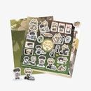 （先払いのみ）韓国キャラクターグッズ 「レンギョウが散った道」 公式グッズ SD ステッカーセット