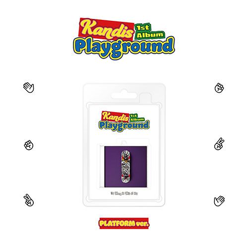 韓国音楽 Kandis (キャンディス) - 1集 「Playground」 Platform Ver