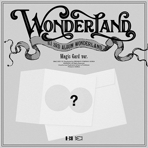 ڹ񲻳 B.I (ӡ) - 3 WONDERLAND Magic card Ver. (ͽ ȯ2025.07.02ʸ)