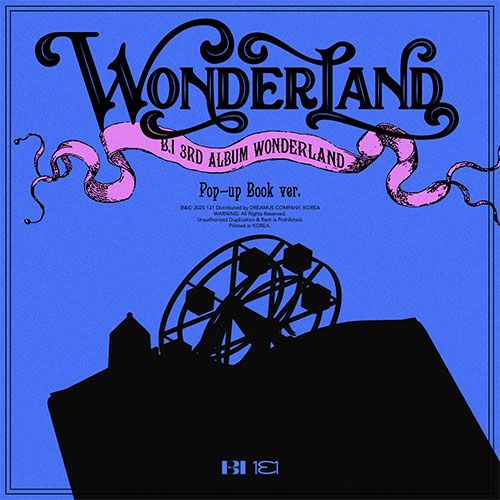 �ڹ񲻳� B.I (�ӡ�����) - 3�� ��WONDERLAND�� Pop-up book Ver. (ͽ�� ȯ������2025.07.02�ʸ�)