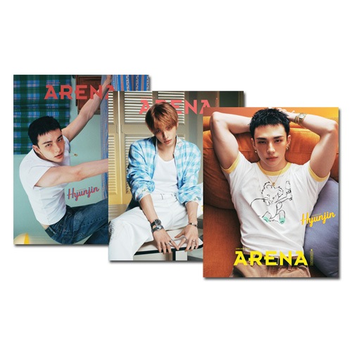 3種セット] 韓国男性雑誌 ARENA HOMME+ (アリーナ・オム・プラス) 2025