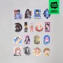 [まとめ買い割引] 韓国キャラクターグッズ [WEBTOON FRIENDS ORIGINALS] ビッグステッカーパック (17種1択)