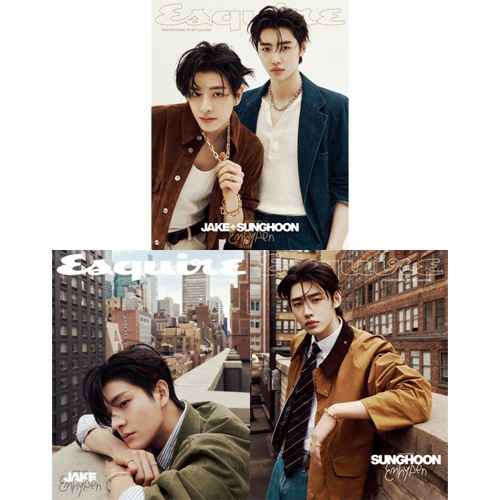 付録ポストカード] 韓国男性雑誌 Esquire (エスクァイア) 2025年