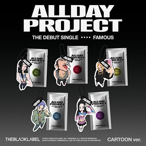 allday project オルデプ famous サイン アルバム Allday Project - Debut Single Famous Standard version CD